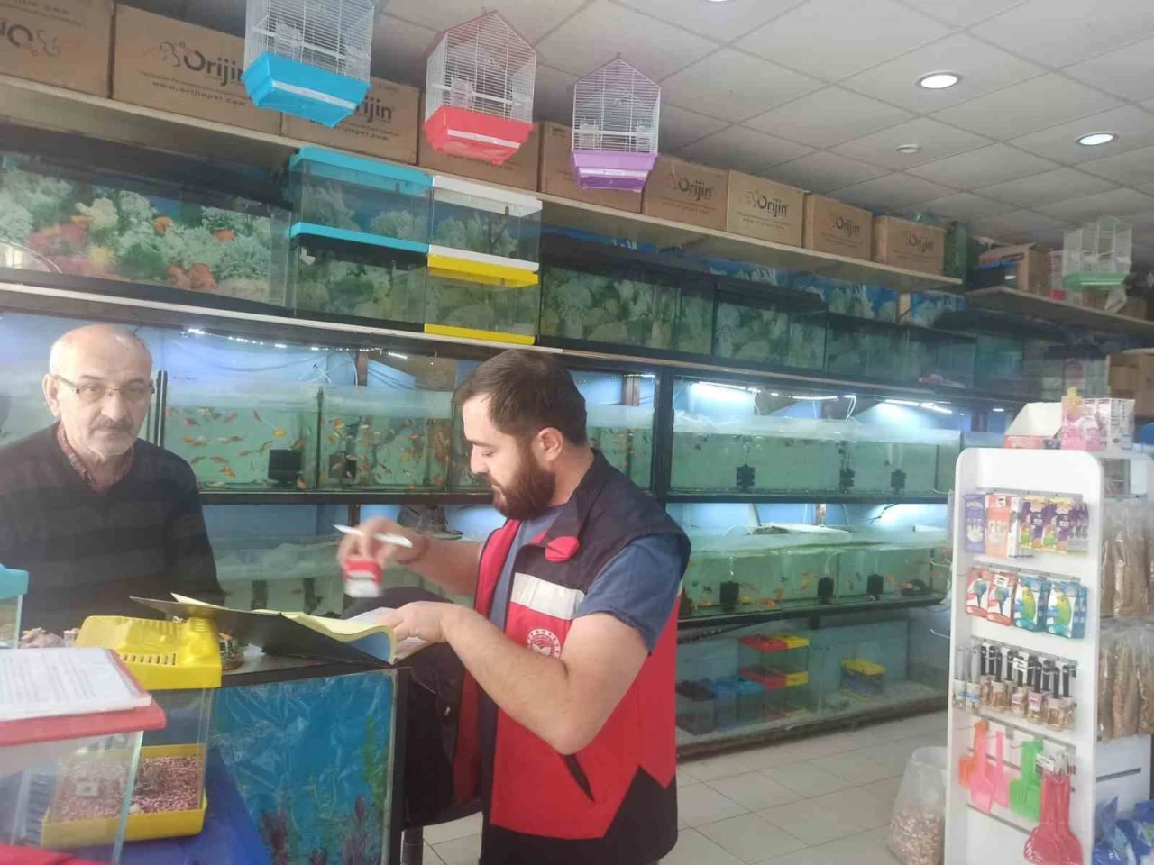 Kütahya’da ev hayvanı satış yerlerinde denetim