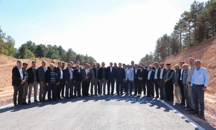 K&uuml;tahya&rsquo;da Kumarı Mahallesi-Yokuşbaşı Yolu hizmete a&ccedil;ıldı
