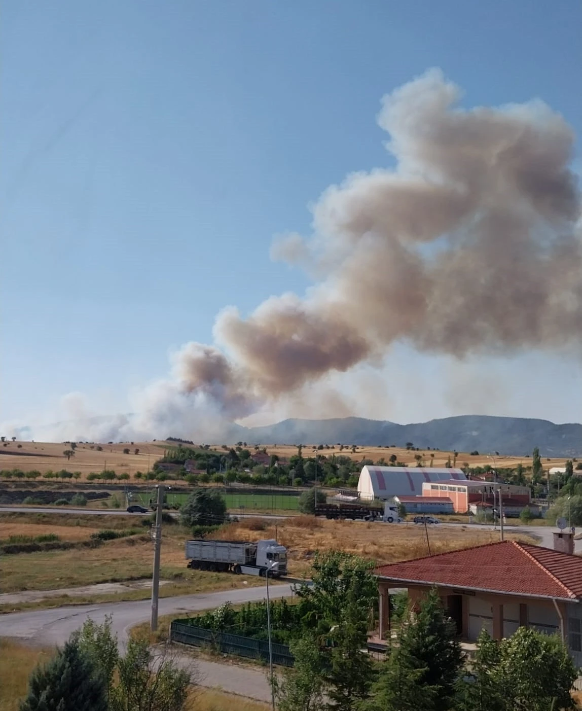 Kütahya’da orman yangını
