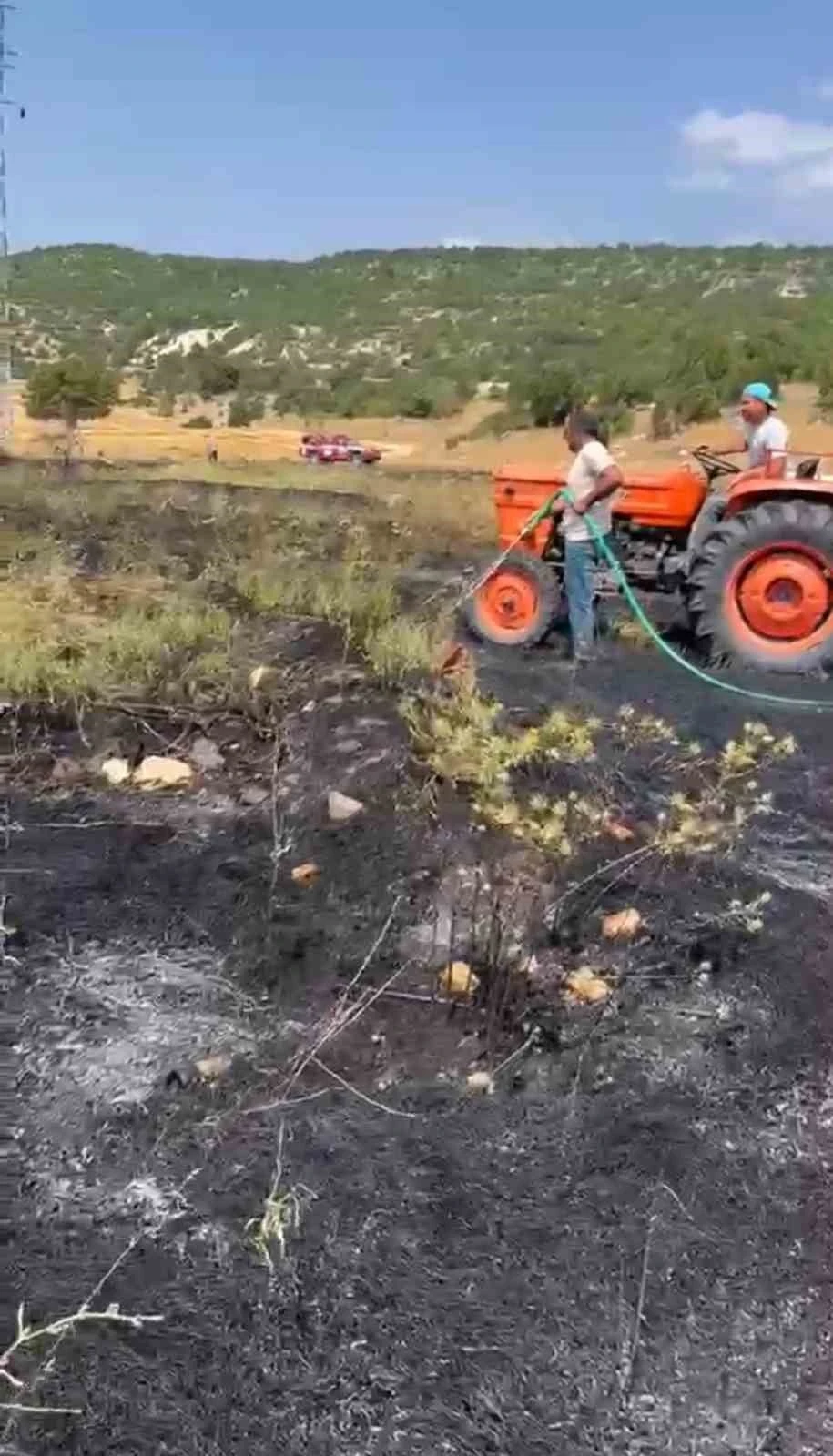 K&uuml;tahya&rsquo;da orman yangını paniğe sebep oldu
