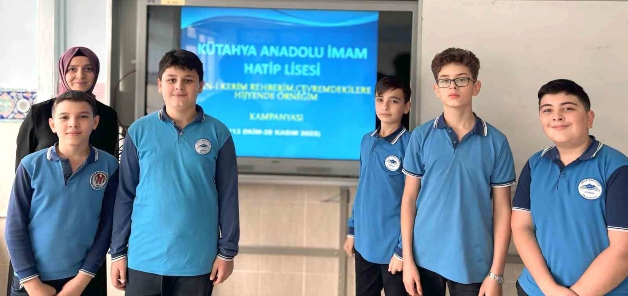 Kütahya’da &quot;Kur’an-ı Kerim Rehberim, Çevremdekilere Hijyende Örneğim&quot; kampanyası başladı
