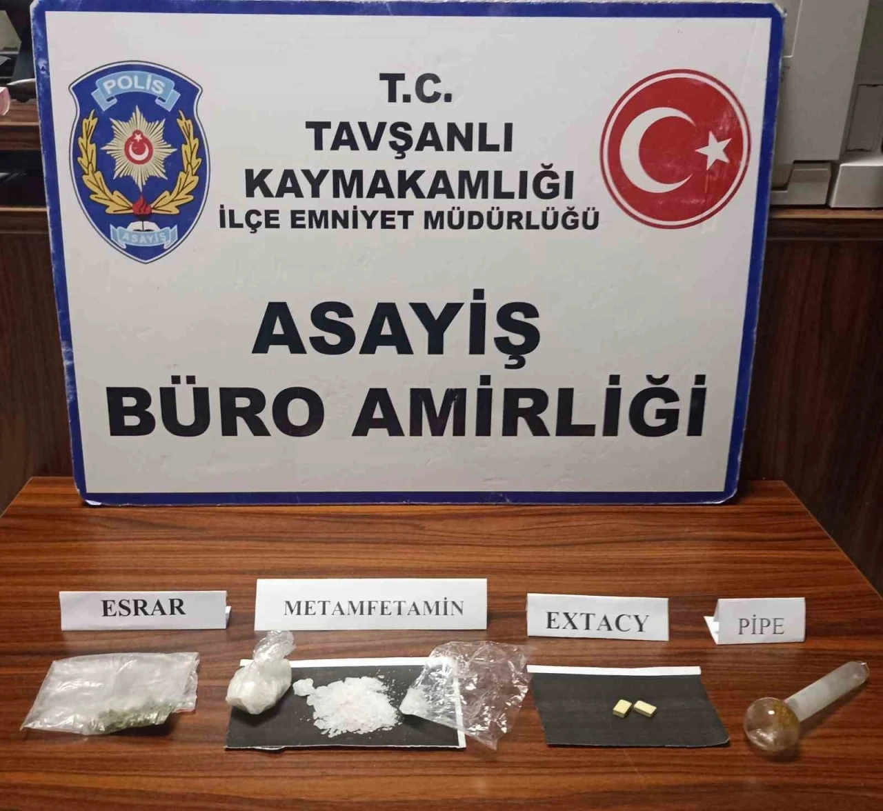 Kütahya’da üzerinde uyuşturucuyla yakalanan şüpheli tutuklandı
