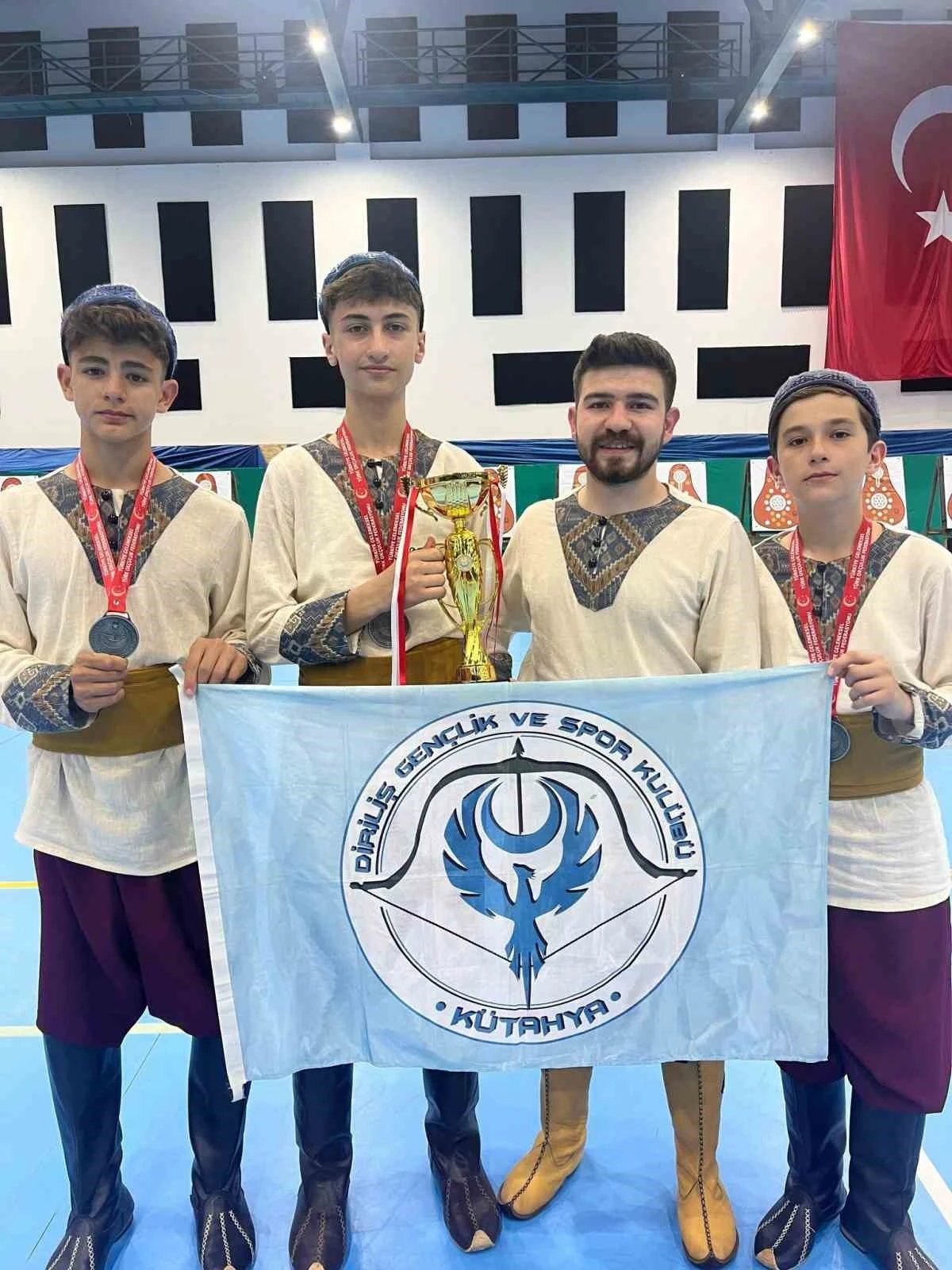 Kütahya Diriliş Gençlik ve Spor Kulübü Türkiye ikincisi oldu
