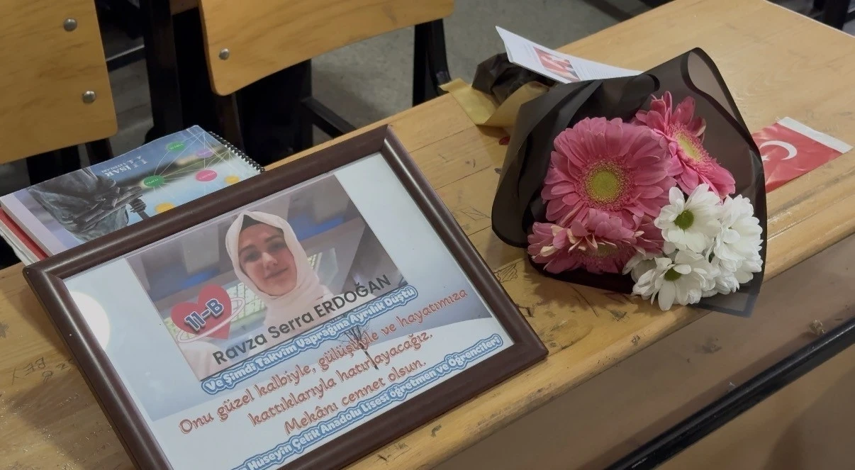 Kutsal topraklarda hayatını kaybeden &ouml;ğrenci i&ccedil;in anma programı
