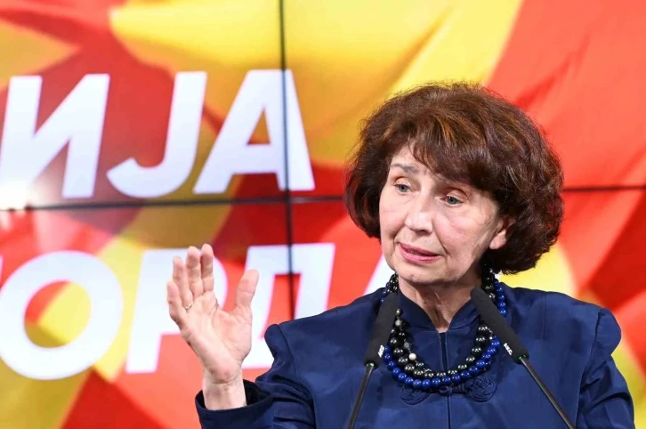 Kuzey Makedonya’nın yeni cumhurbaşkanı Gordana Siljanovska Davkova oldu
