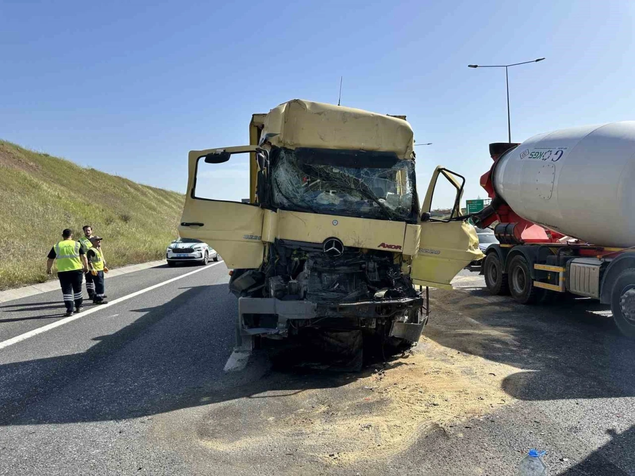 Kuzey Marmara Otoyolu’nda kaza: 1 ağır yaralı
