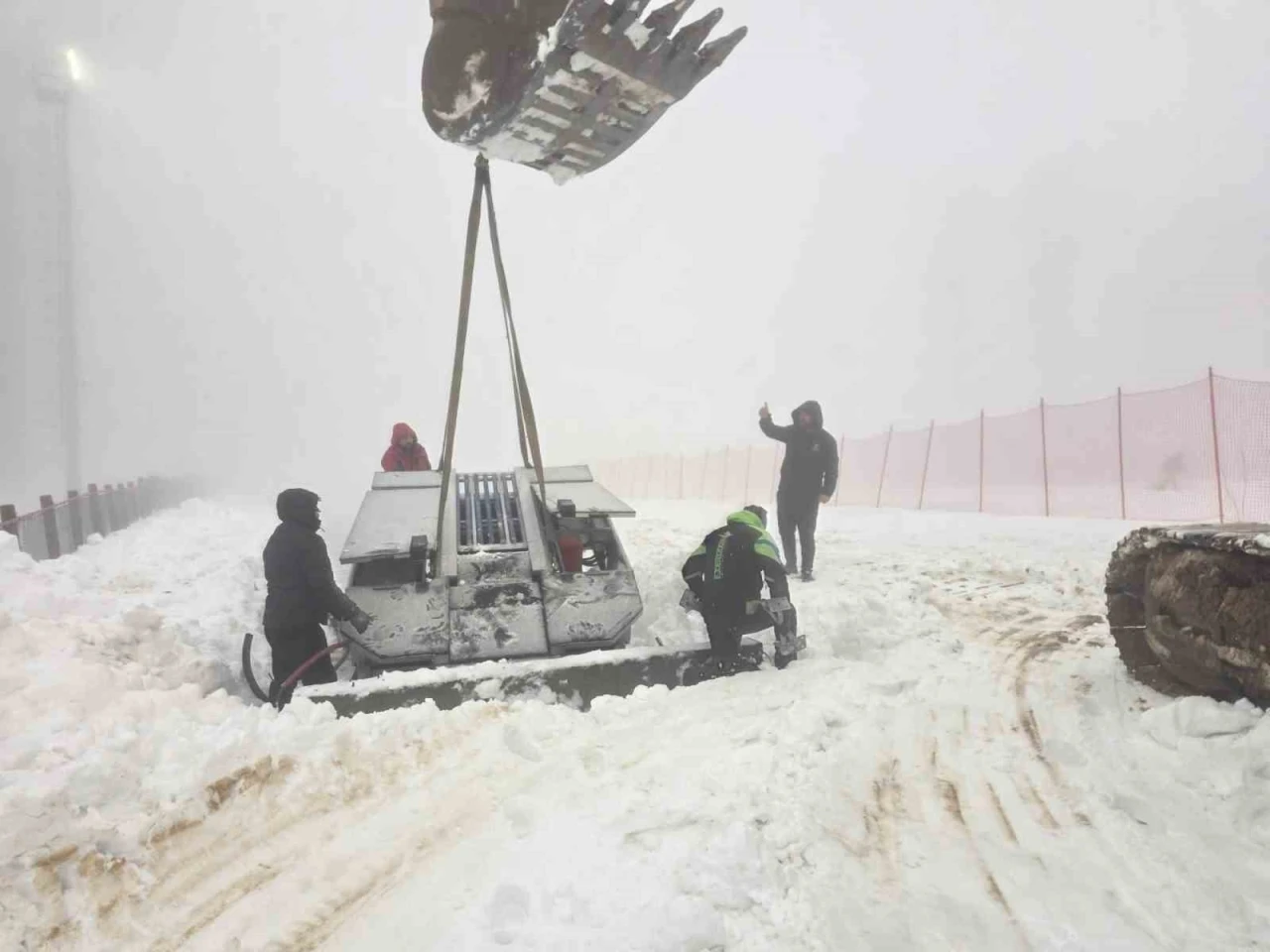 Kuzuyayla Kızak Pisti&rsquo;ne y&uuml;r&uuml;yen bant geliyor
