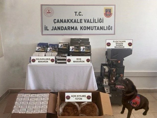 Lapseki&rsquo;de ka&ccedil;ak&ccedil;ılık operasyonu
