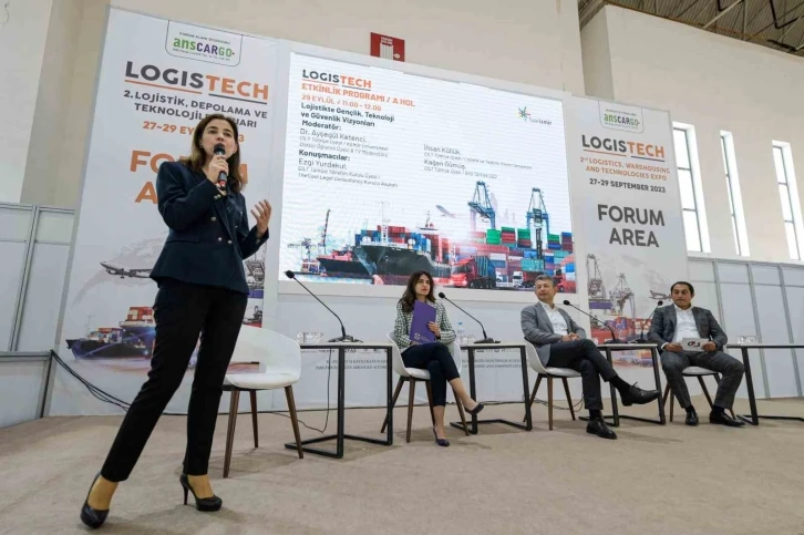 Logistech Fuarı’nda, "Lojistikte Gençlik, Teknoloji ve Güvenlik Vizyonları" konuşuldu