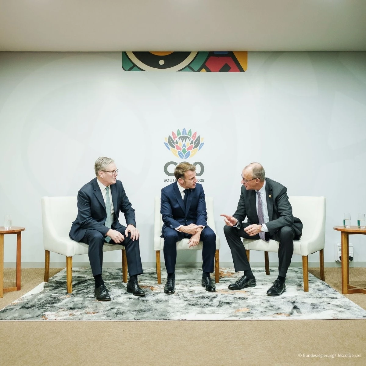 Macron, Merz ve Starmer, G20’de ABD’nin Ukrayna planını görüştü
