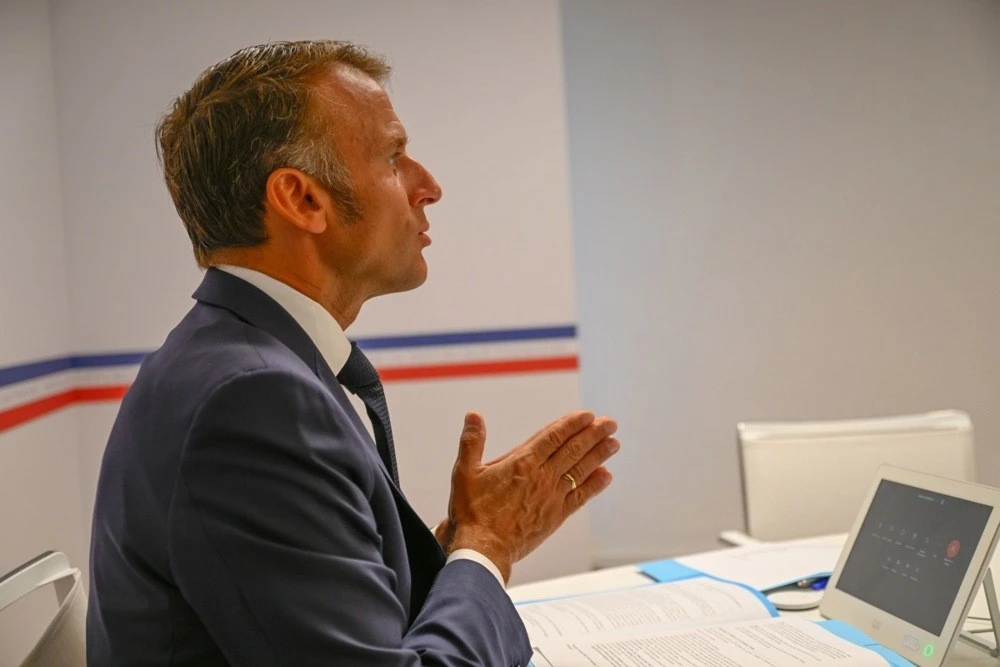 Macron: "Rusya karşısında zayıflık gösterilmesi, gelecekteki bir çatışmaya zemin hazırlar"