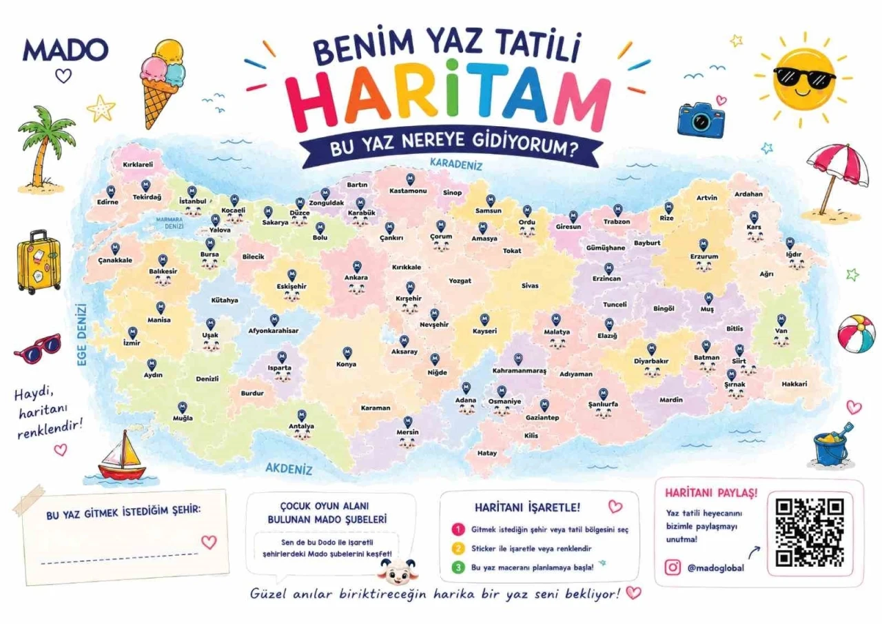 MADO&rsquo;dan &ccedil;ocuklara karne s&uuml;rprizi
