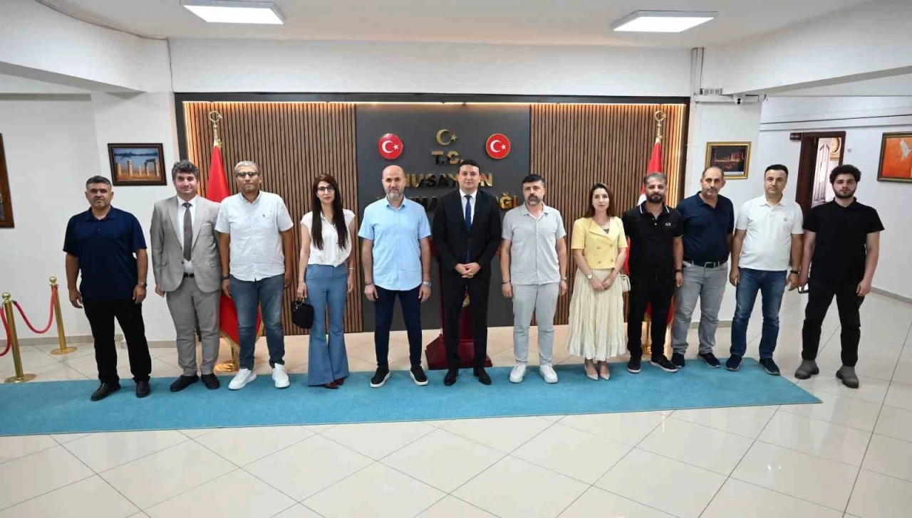 MAGYED, Nusaybin Kaymakamı Temurci ile bir araya geldi
