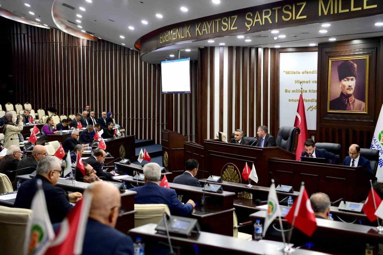Malatya Büyükşehir Belediye Meclisi Kasım 2’inci birleşimi yapıldı
