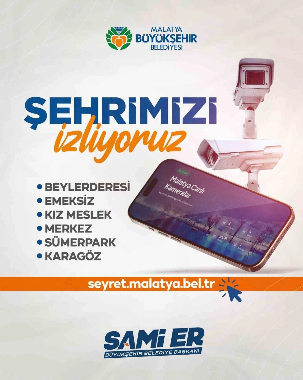 Malatya B&uuml;y&uuml;kşehir Belediyesi şehri 7/24 canlı yayınla buluşturdu
