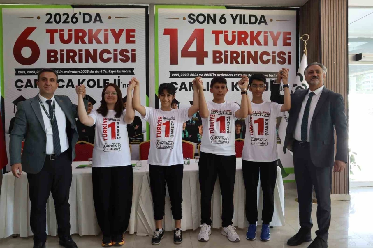 Malatya &Ccedil;amlıca Koleji, 6 T&uuml;rkiye birincisi &ccedil;ıkardı
