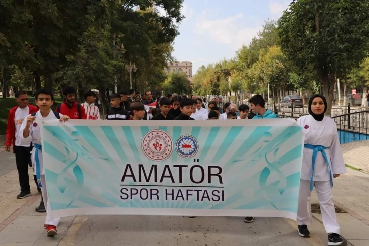 Malatya&rsquo;da Amat&ouml;r Spor Haftası başladı
