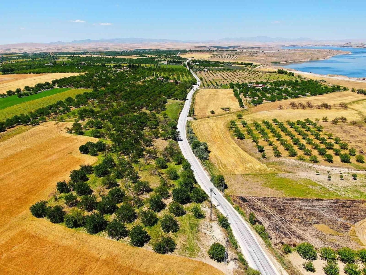 Malatya’da ilçe yolları yenileniyor
