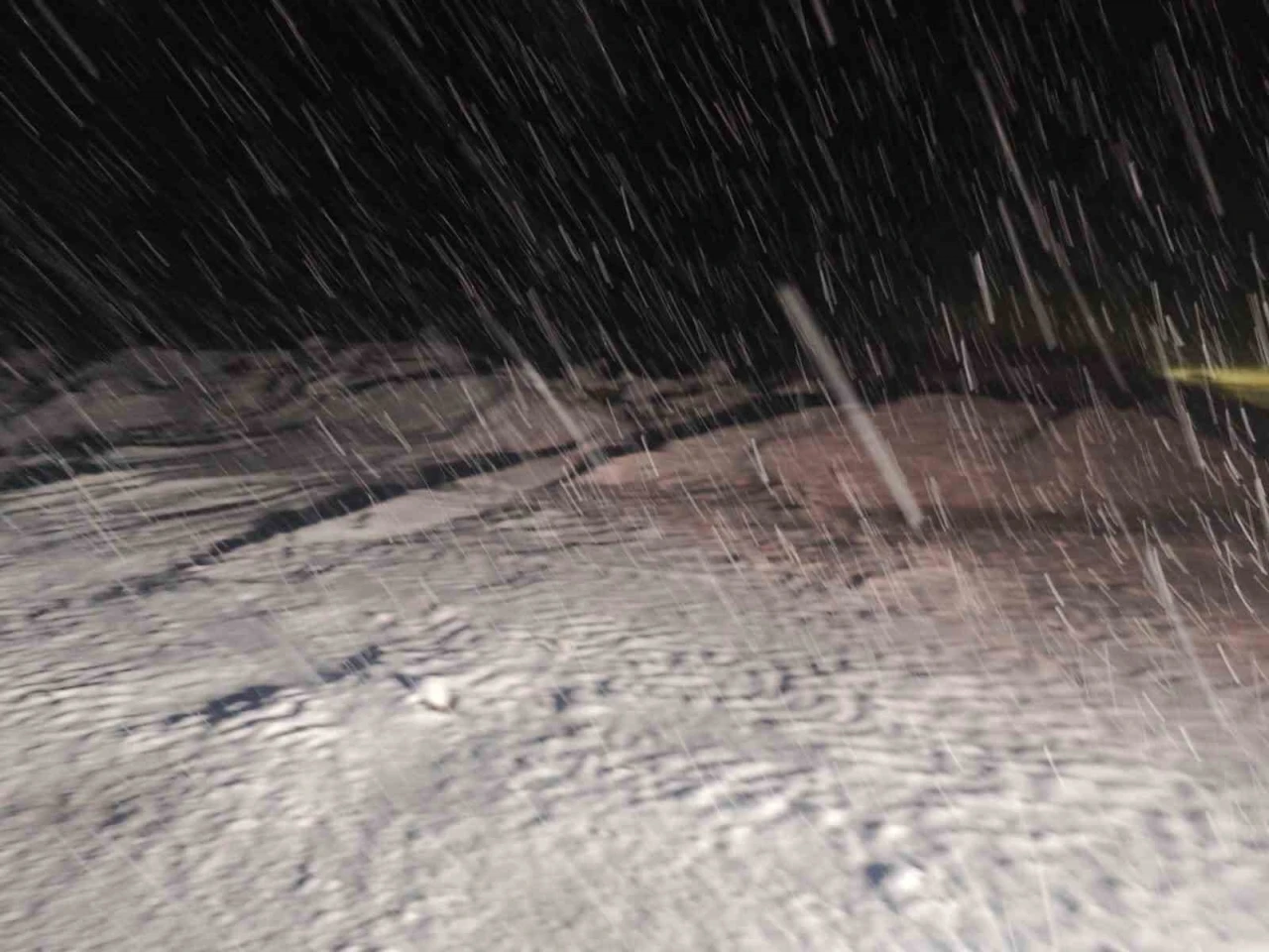 Malatya’da kırsal bölgeler kar altında

