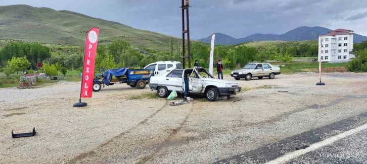 Malatya’da otomobil takla attı: 2 yaralı
