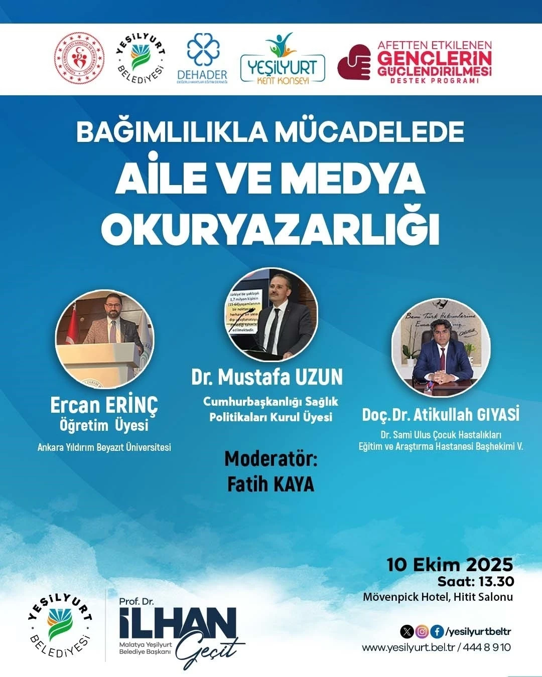 Malatya’da &quot;Bağımlılıkla Mücadelede Aile ve Medya Okuryazarlığı&quot; paneli

