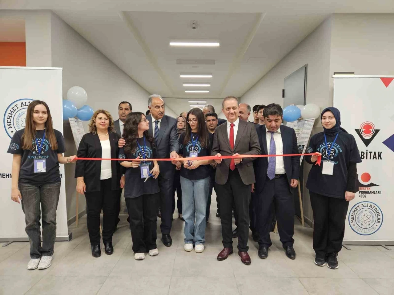 Malatya Mehmet Ali Aydınlar Fen Lisesi’nde bilim fuarı düzenlendi