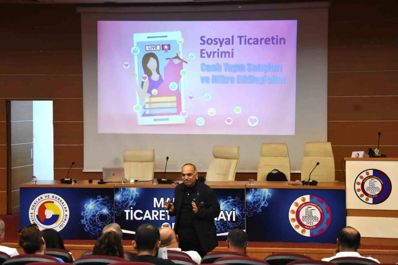 Malatya TSO’da &quot;E-Ticaret ve Yapay Zeka Konferansı&quot; düzenlendi
