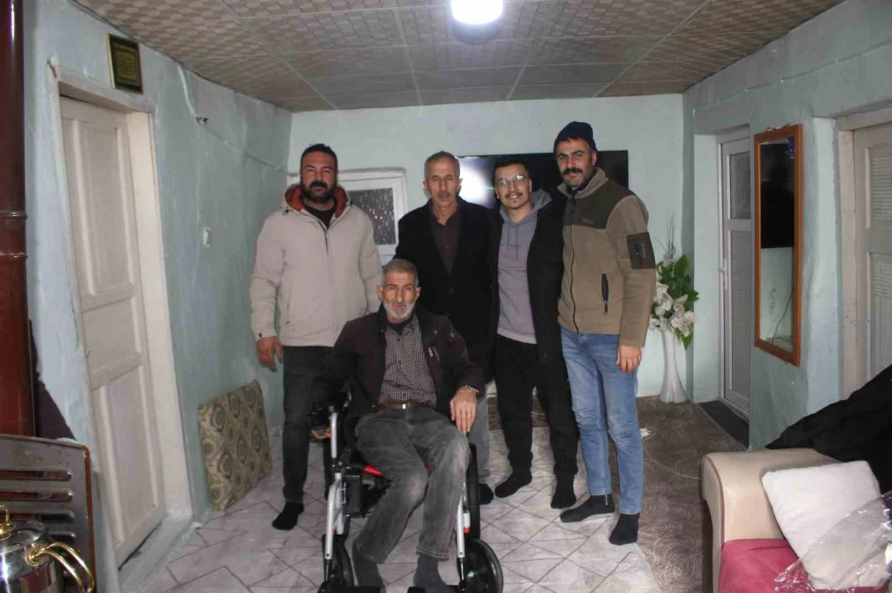 Malazgirt&rsquo;te engelli bireylerin y&uuml;reğini ısıtan destek
