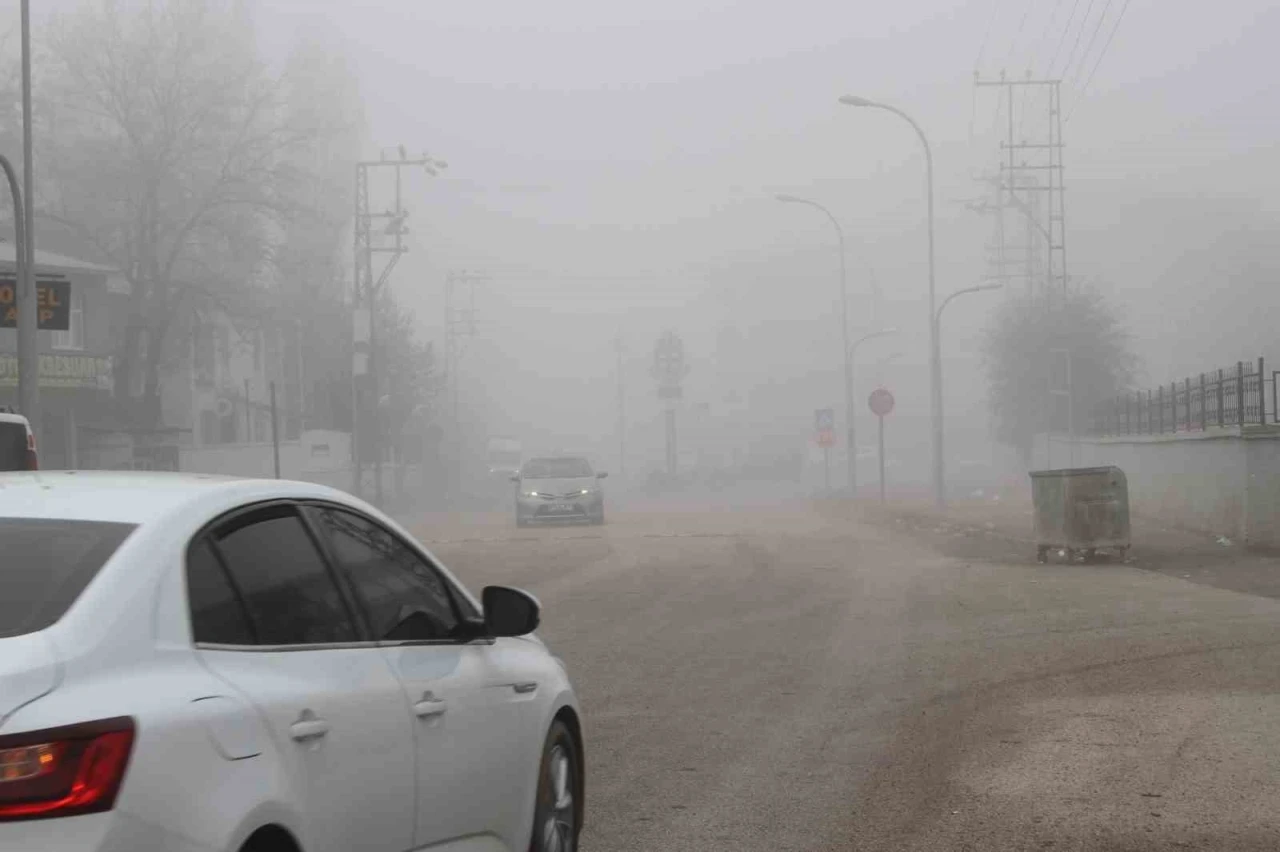 Malazgirt&rsquo;te sis etkili oldu
