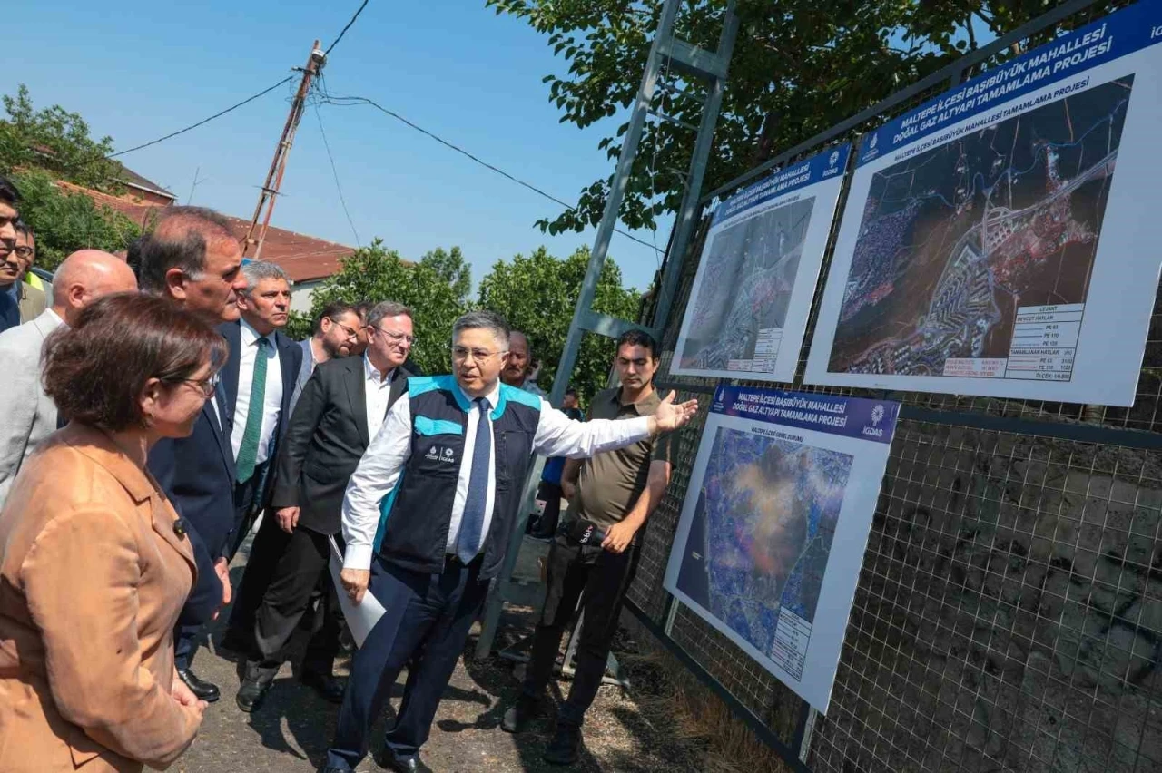 Maltepe’de 19 sokağa doğal gaz geldi
