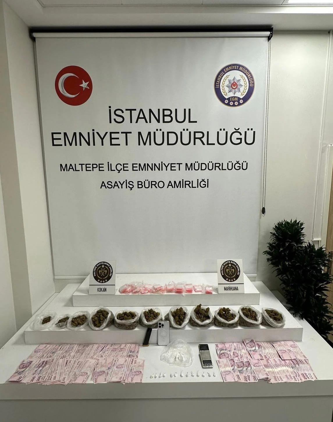 Maltepe’de uyuşturucu operasyonunda 1 kişi tutuklandı
