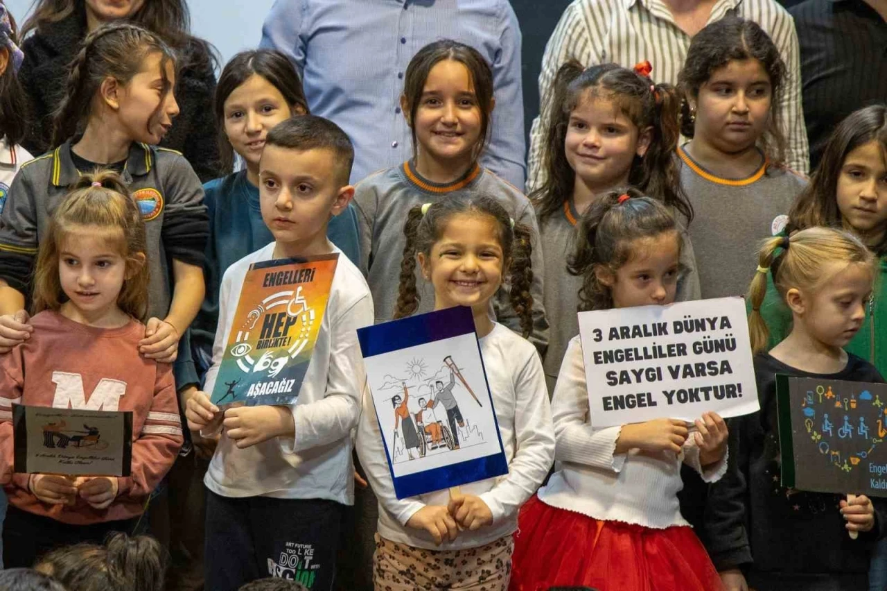 Manavgat’ta miniklere ’Engelleri birlikte aşarız’ eğitimi
