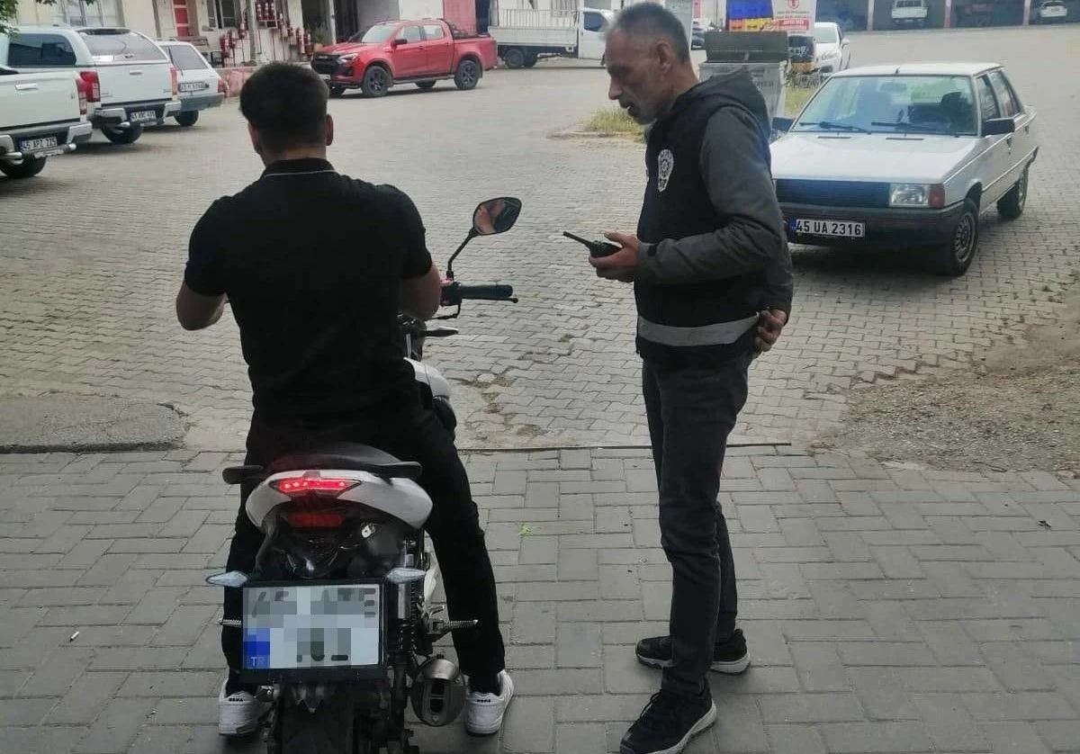 Manisa’da 257 motosiklet sürücüsüne ceza kesildi
