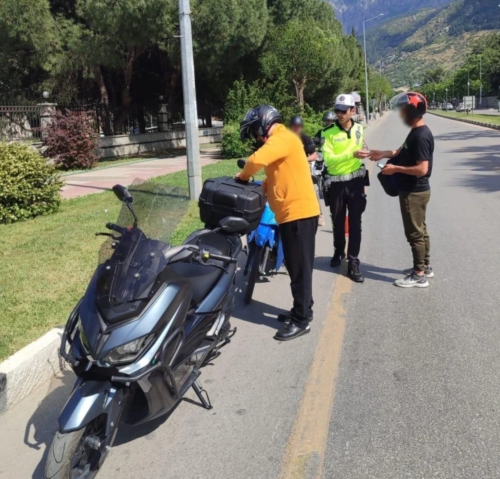 Manisa’da motosiklet ve tarım araçlarına denetim
