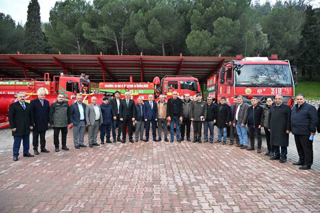 Manisa&rsquo;da orman yangınlarına karşı tedbirler g&uuml;&ccedil;lendiriliyor
