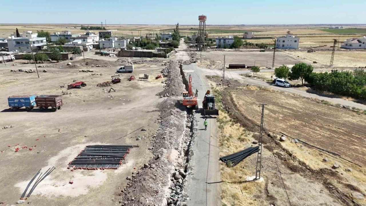 Mardin’de bir mahalle daha atıksu altyapısına kavuşuyor
