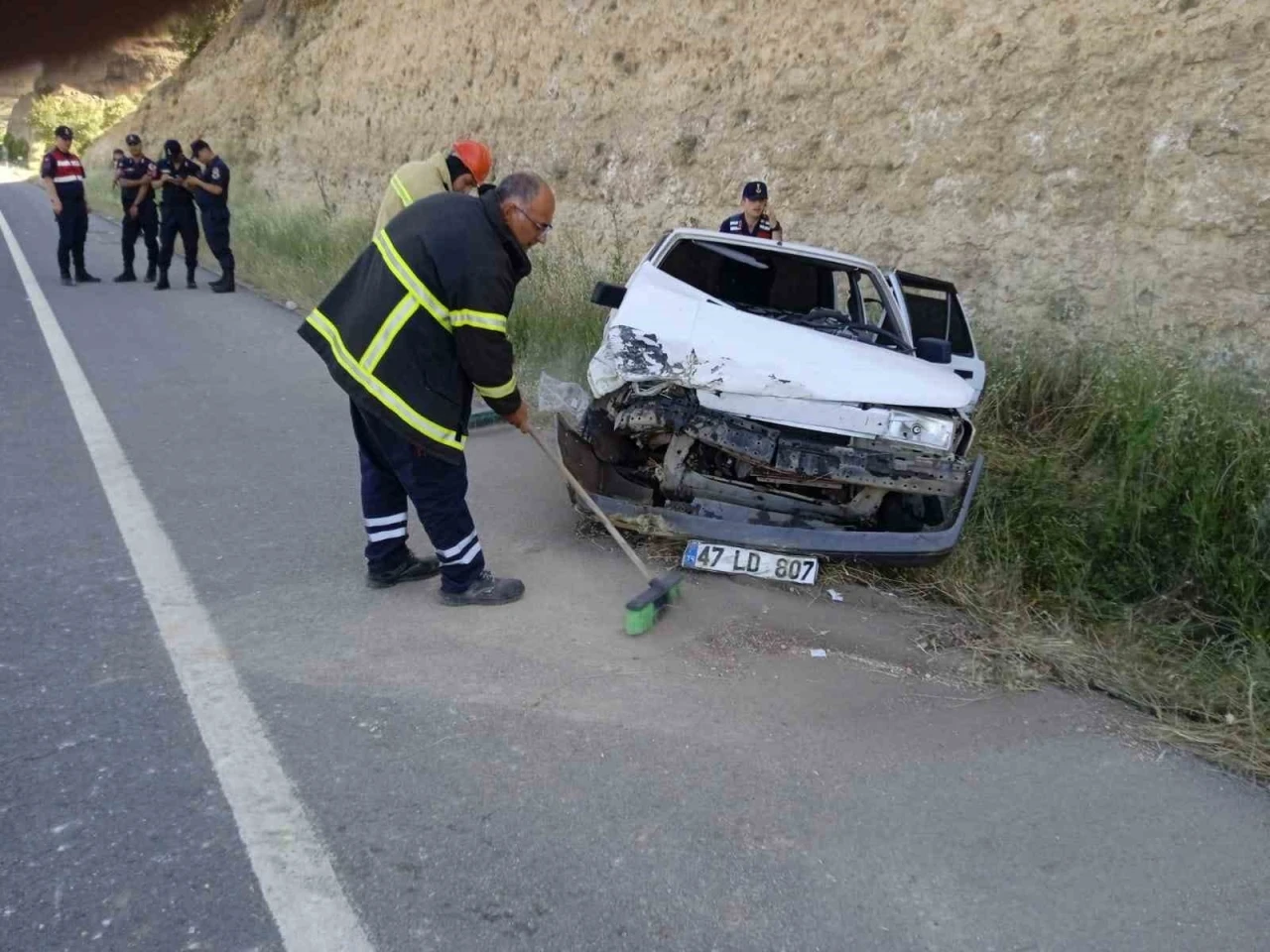 Mardin’de iki otomobil çarpıştı: 8 yaralı
