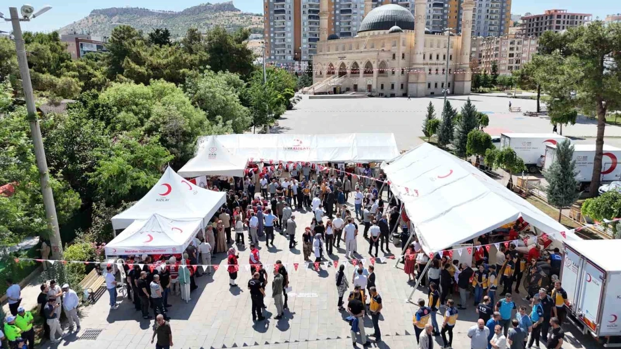 Mardin’de kan bağışı kampanyası
