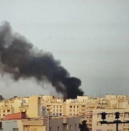 Mardin’de parkta çıkan yangın korkuttu
