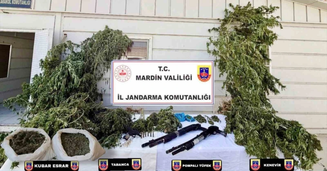 Mardin’de uyuşturucu operasyonlarında 38 şüpheli yakalandı
