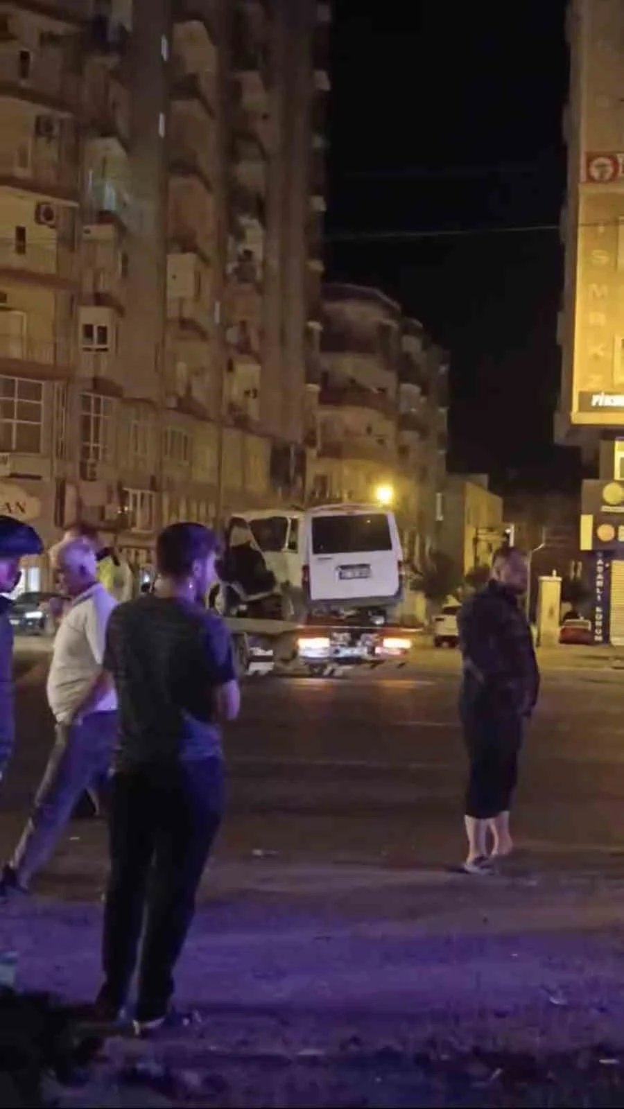 Mardin’de zincirleme trafik kazası: 1 yaralı