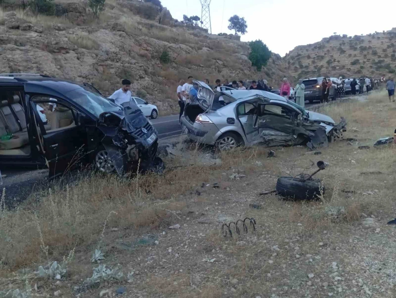 Mardin&rsquo;deki kazada yaralanan bebek hayatını kaybetti
