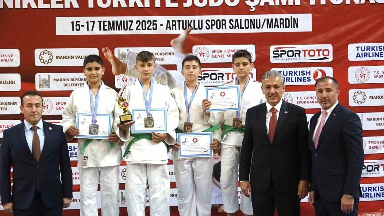 Mardin, Minikler Judo Şampiyonası’na ev sahipliği yaptı
