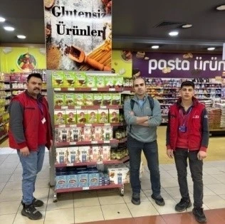 Market çalışanlarına çölyak bilgilendirmesi
