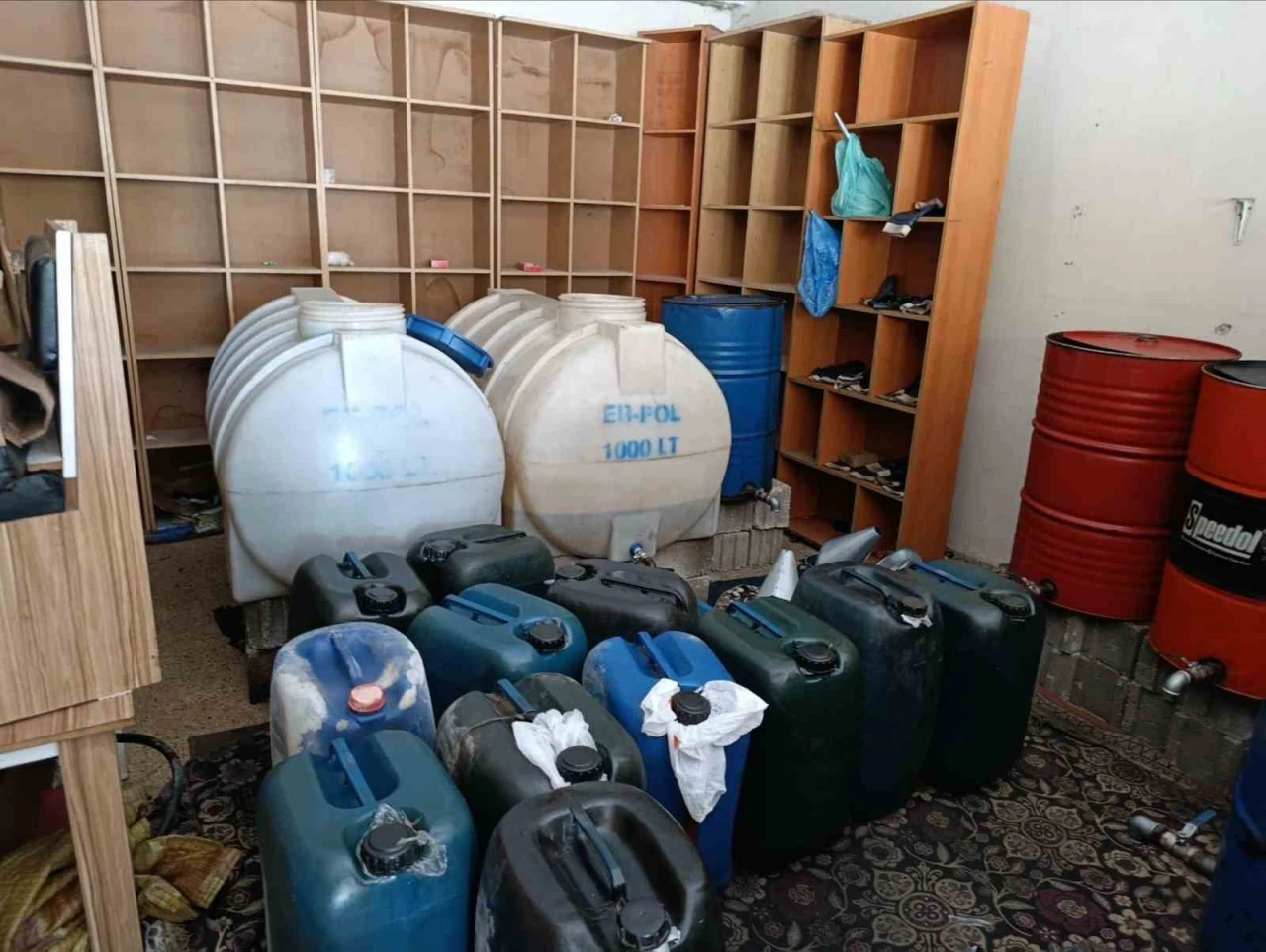 Markette akaryakıt kaçakçılığı
