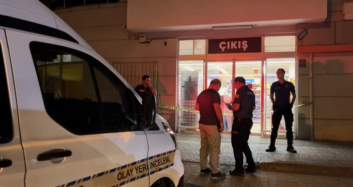 Markette dehşet saçtı, 2 saat sonra ormanda yakalandı
