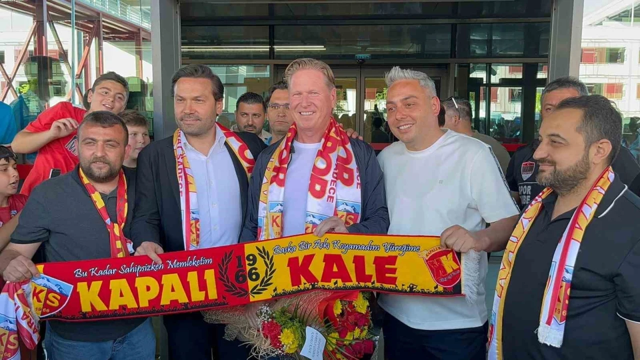 Markus Gisdol Kayseri’ye geldi
