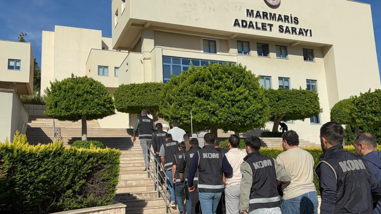 Marmaris açıklarında FETÖ operasyonu: 11 tutuklama