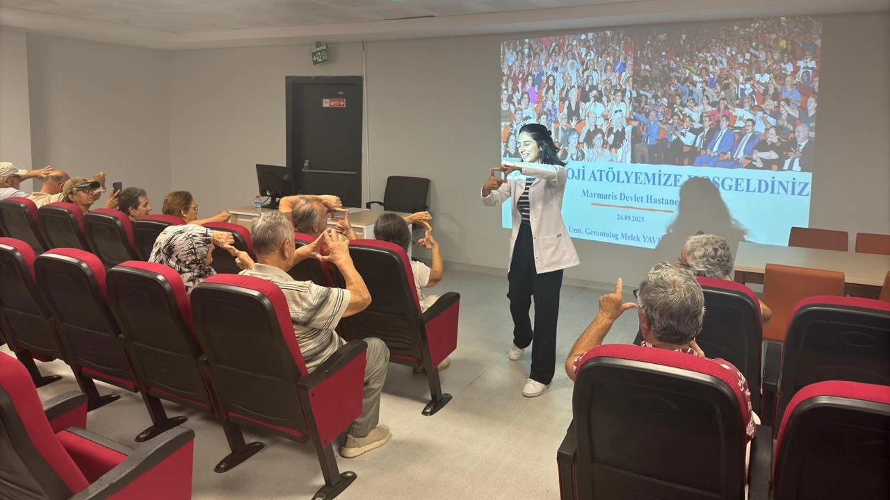 Marmaris Devlet Hastanesi&rsquo;nde gerontoloji at&ouml;lyesi başladı