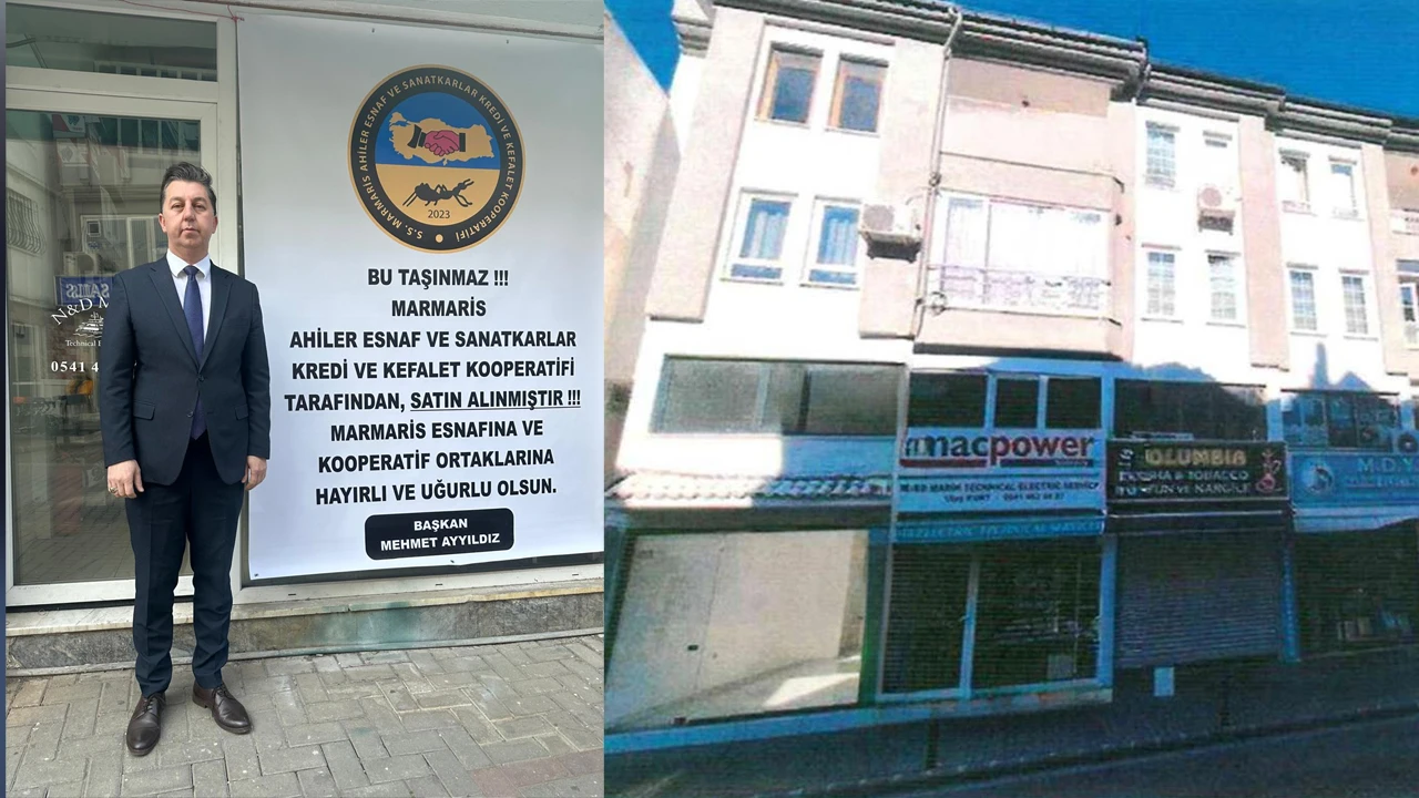 Marmaris esnafına 500 milyon TL kredi ve taşınmaz yatırımı